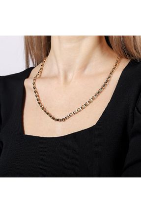 گردنبند طلا طلائی زنانه 14 عیار Sembol Gold - کد 81162727