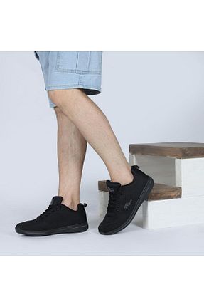 کفش پیاده روی مشکی مردانه پارچه ای Jump - کد 696815144
