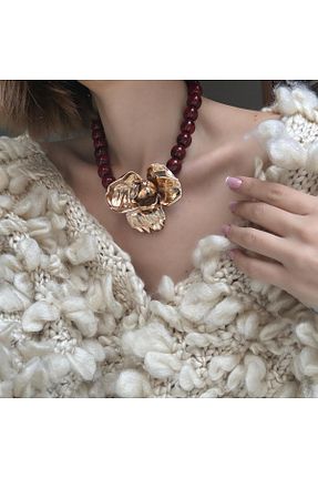 گردنبند جواهر رنگی زنانه منجق Alice İsstanbul - کد 874012617