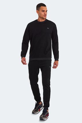 ست گرمکن مشکی مردانه پلی استر Slazenger - کد 931838772