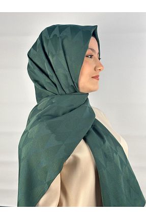 شال سبز زنانه پلی استر Azrina - کد 874022091