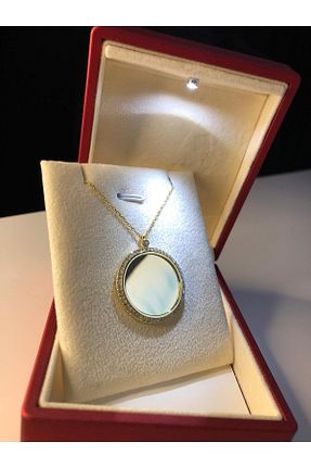 گردنبند نقره زرد زنانه 925 عیار vogutima - کد 874045964