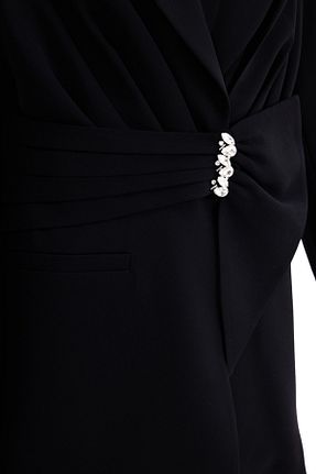 کت حجاب مشکی زنانه رگولار Aker - کد 767283169