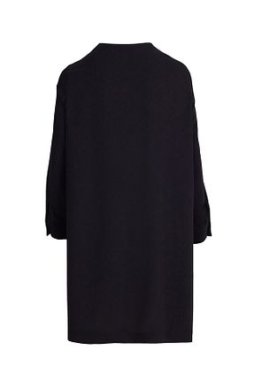 تونیک سایز بزرگ مشکی زنانه بافتنی Aker - کد 770196459