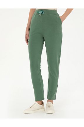 شلوار کرمگن سبز زنانه رگولار Pierre Cardin - کد 839595889