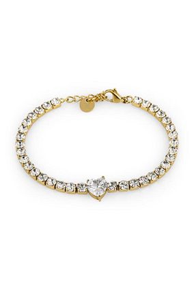 دستبند استیل (فولاد) زرد زنانه استیل (فولاد) Daniel Klein - کد 837074040
