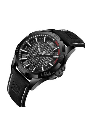 ساعت مچی مشکی مردانه بالای 46 میلی متر Naviforce - کد 874091961
