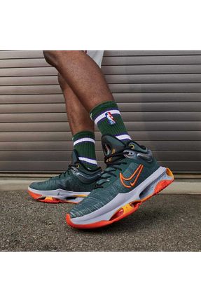 کفش بسکتبال سبز مردانه چرم مصنوعی Nike - کد 874145279