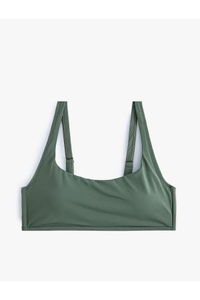 بالاتنه بیکینی سبز زنانه ساده Koton - کد 837923303