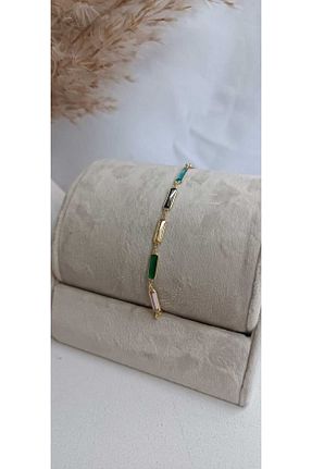 دستبند نقره زرد زنانه 925 عیار Silverbyfurkan - کد 874141641