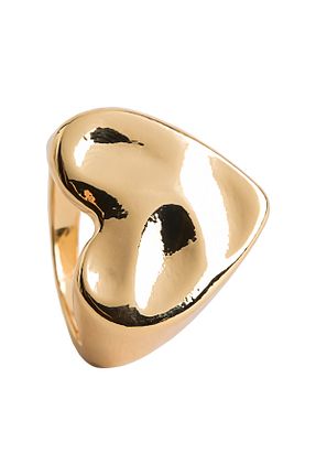انگشتر جواهر طلائی زنانه Parfois - کد 874159825