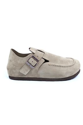 دمپائی قهوه ای زنانه چرم خالص Akman Leather - کد 874176632