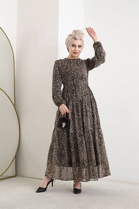 لباس حجاب مشکی زنانه کلوش XXL BUTİK - کد 874191606
