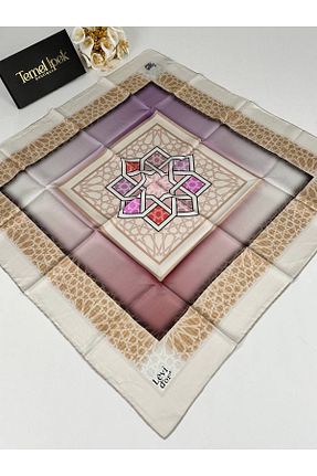 روسری سفید 90 x 90 Levidor - کد 874204206