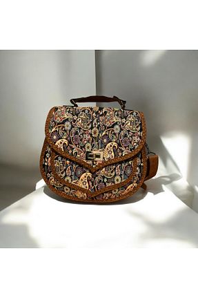 کیف دوشی مشکی زنانه پارچه ای MODA - کد 874206195