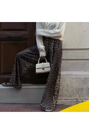 شلوار قهوه ای زنانه پنبه پلی استر Hotfashion - کد 870948252