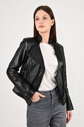 کاپشن مشکی زنانه رگولار modarz - کد 785404080