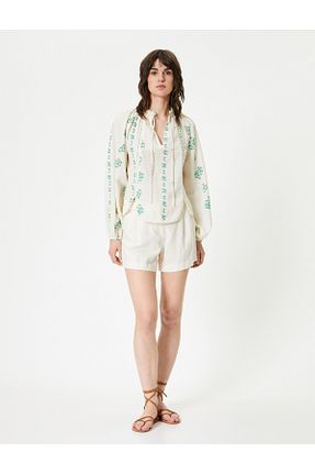 پیراهن رنگی زنانه اورسایز Koton - کد 844095083