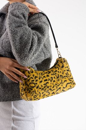 کیف دوشی زرد زنانه NBİBAGS - کد 874239347