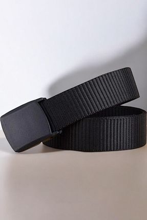کمربند مشکی مردانه پارچه ای CANARİS - کد 871676737
