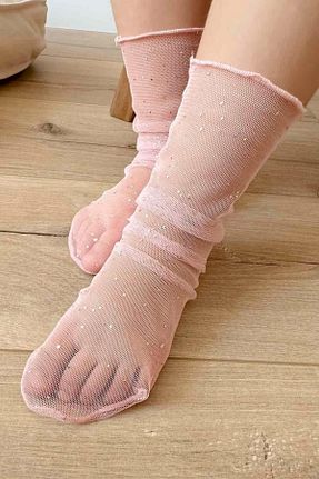 جوراب صورتی بچه گانه Patik çorap Le Mabelle - کد 697541557