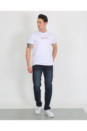 شلوار جین آبی مردانه پاچه ساده Twister Jeans - کد 874376599
