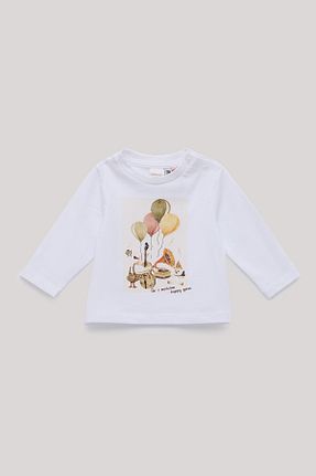 تیشرت نباتی بچه گانه رگولار Layette - کد 853865687