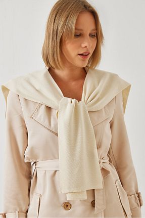 شال گردن نباتی زنانه Bianco Lucci - کد 874399789