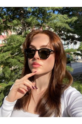 عینک آفتابی مشکی زنانه پلاریزه LUNOX - کد 864121671