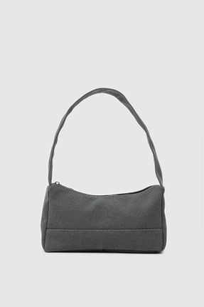 کیف دوشی طوسی زنانه جیر Shule Bags - کد 874588000