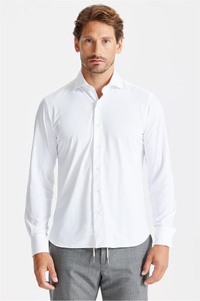 پیراهن سفید مردانه رگولار ORIAN - کد 839702192