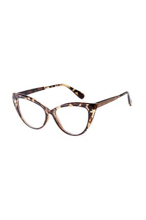 عینک محافظ نور آبی قهوه ای زنانه پلاستیک Toz Vintage - کد 874603952