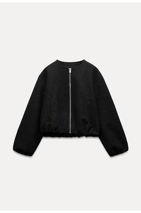 کت مشکی زنانه Bomber IŞILDA FASHION - کد 874604099