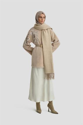 دامن حجاب طوسی زنانه رگولار Armine - کد 873664492