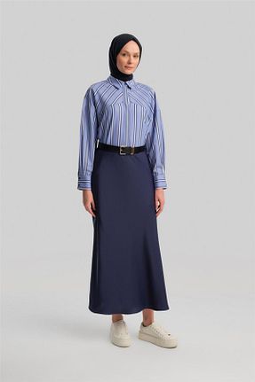 دامن حجاب آبی زنانه رگولار Armine - کد 839835886