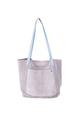 کیف دوشی طوسی زنانه جیر Liva Bag Collection - کد 874656300