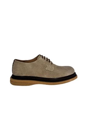 کفش کلاسیک بژ مردانه چرم خالص Kemal Tanca - کد 874749644