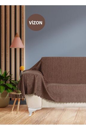کاور مبل قهوه ای divanca - کد 874750995