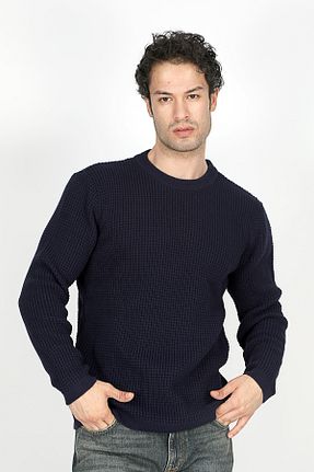 پلیور سرمه ای مردانه ساده Lee Cooper - کد 874779816