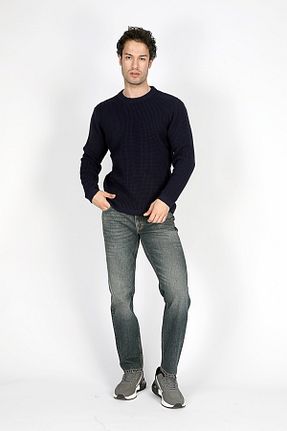 پلیور سرمه ای مردانه ساده Lee Cooper - کد 874779816