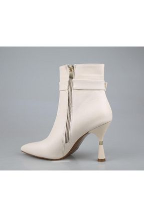 بوت / نیم بوت نباتی زنانه پاشنه پر MİSS PARK MODA - کد 874779999