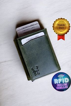 کیف پول سبز مردانه ابعاد کوچک Modica - کد 124866767