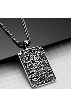 گردنبند نقره رنگی زنانه 925 عیار NazikEndam - کد 927801347