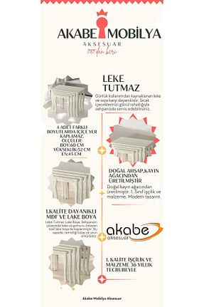 زیگون بژ چوب Akabesan Aksesuar - کد 851712578