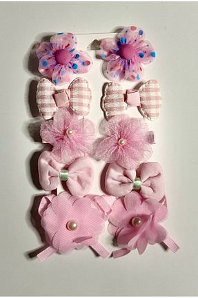 گیره سر صورتی بچه گانه سیلیکون DF ToyShop - کد 874788085