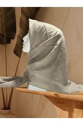 روسری طوسی پنبه ای Pierre Cardin - کد 874799415