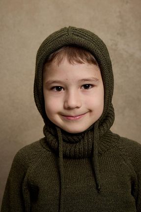 کلاه پشمی خاکی بچه گانه پنبه ای Fahhar Kids - کد 776931205