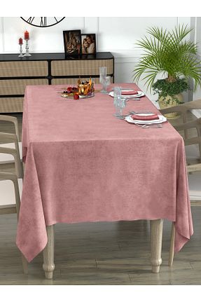 رومیزی صورتی پلی استر Perle - کد 356366278