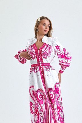 لباس صورتی زنانه بافتنی jennyfer garment - کد 874815619