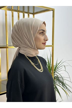 شال بژ زنانه اکریلیک R&S modibone - کد 874829987